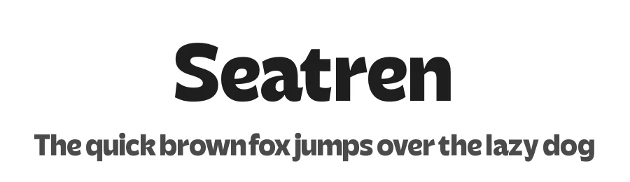 Seatren by Timelesstype Studio — Sans Serif Font