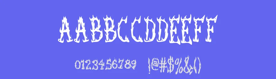 Seaweed Fire AOE by Astigmatic One Eye Typographic Institute — Decorative Font — thumbnail 3