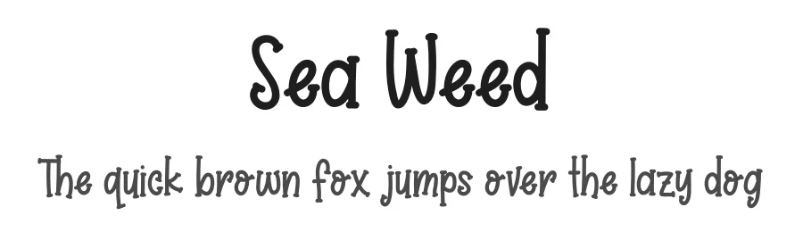 Sea Weed