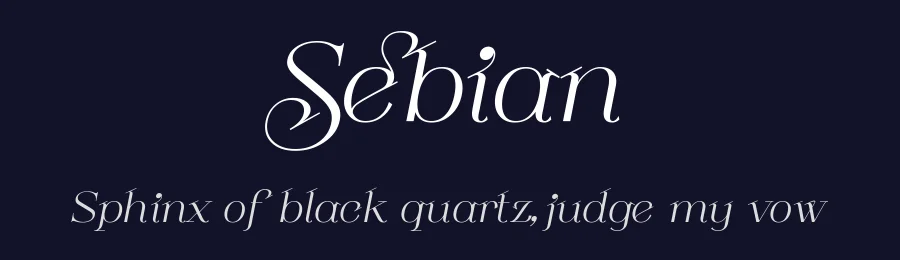 Sebian by Kulokale Studio — Serif Font — thumbnail 2
