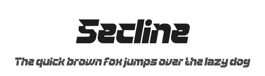Secline by Timelesstype Studio โ Display Font