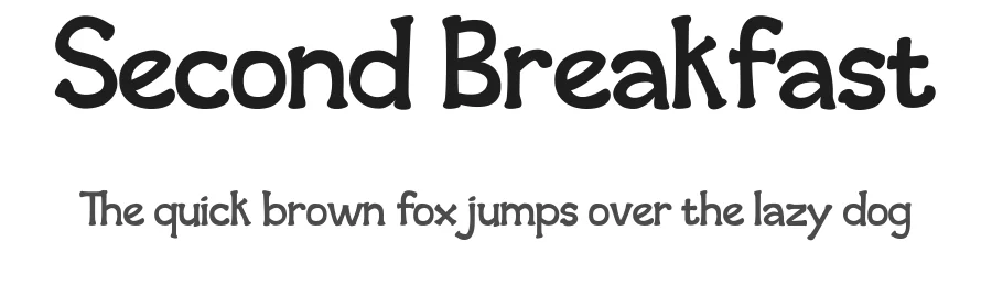 Second Breakfast