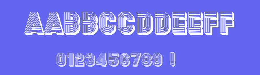 Second Channel by Vladimir Nikolic — Decorative Font — thumbnail 3