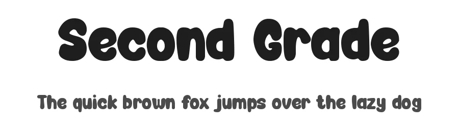 Second Grade