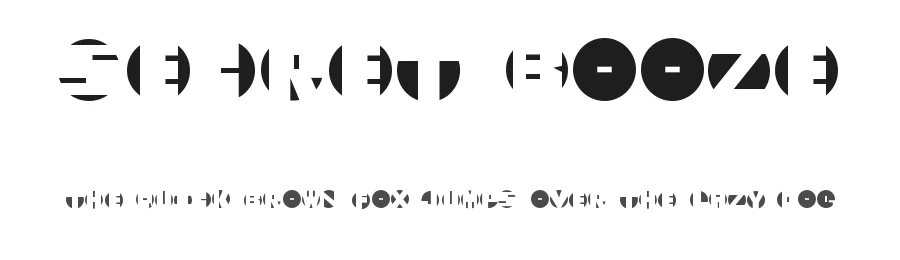 Secret Booze by Rachel Needham — Decorative Font