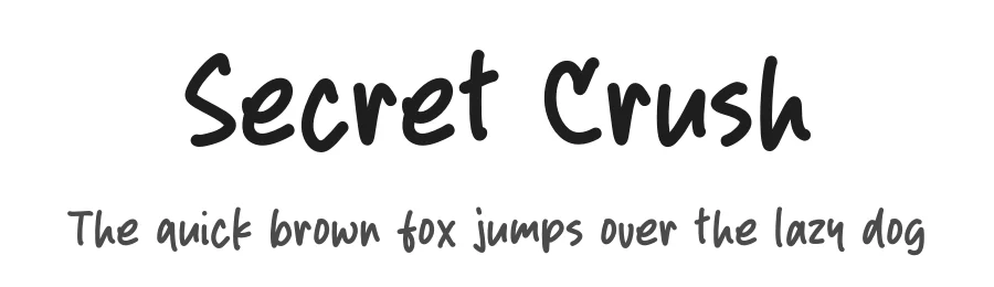 Secret Crush