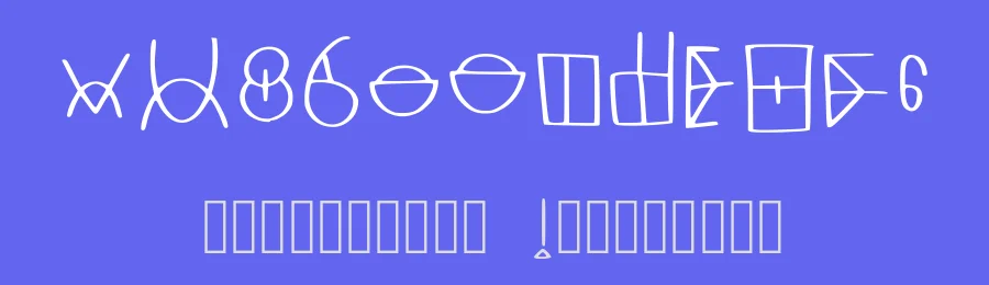 Secret Language by Sock Knife — Dingbats Font — thumbnail 3