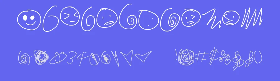 Secret neither by OrangePewPew — Dingbats Font — thumbnail 3