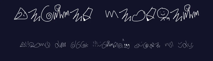 Secret neither by OrangePewPew — Dingbats Font — thumbnail 2