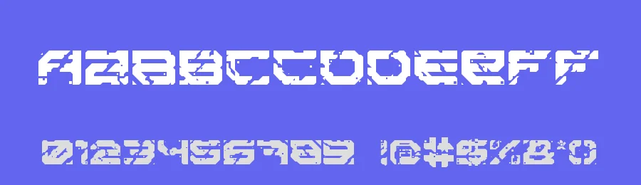 Sector 017 by Neoqueto — Display Font — thumbnail 3
