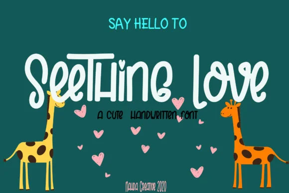 Seething Love Font by khafalab — Script Handwritten Font