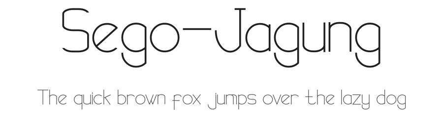 Sego-Jagung by Ishmael Studio — Sans Serif Font