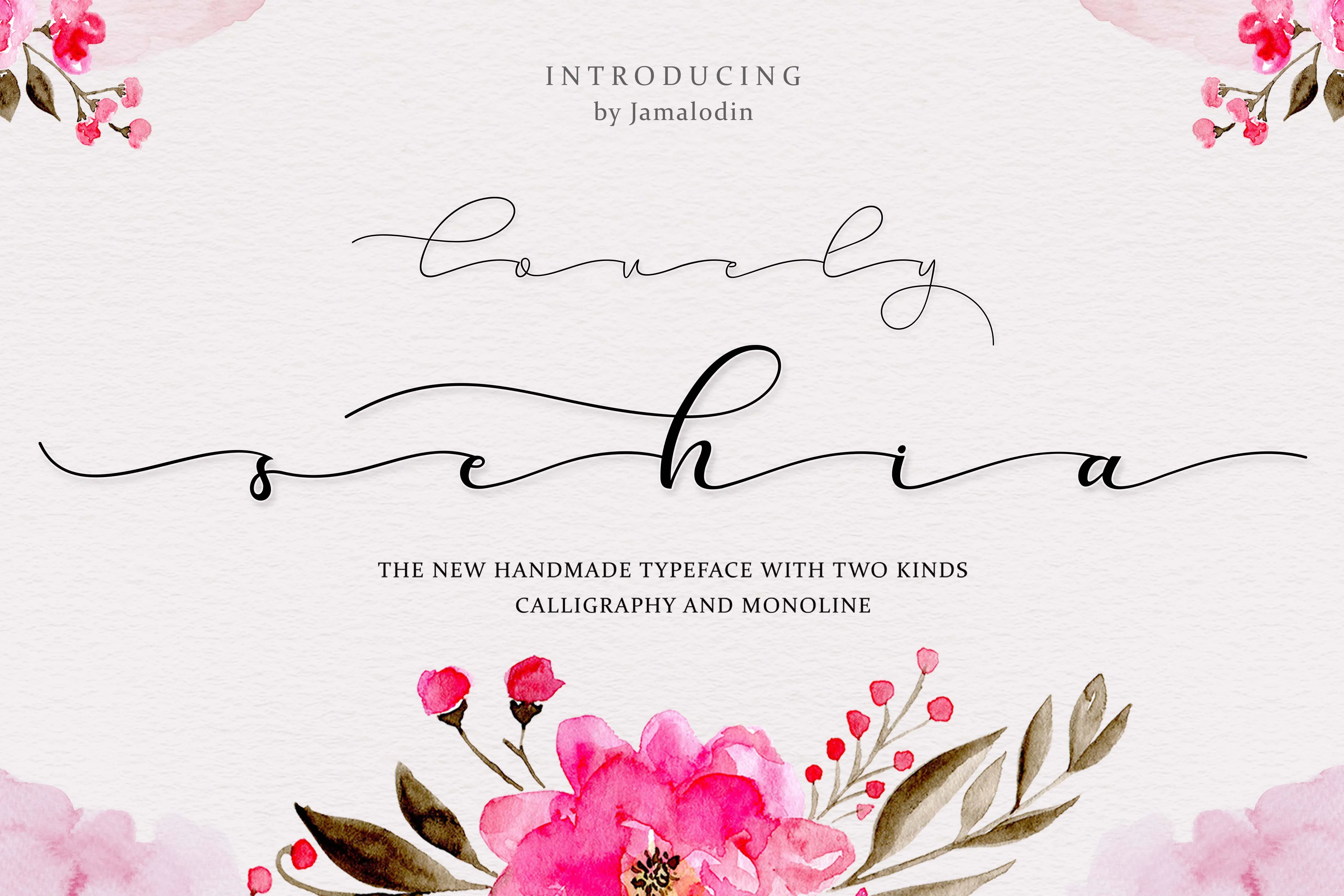 Sehia Script Font by Jamalodin — Script Handwritten Font