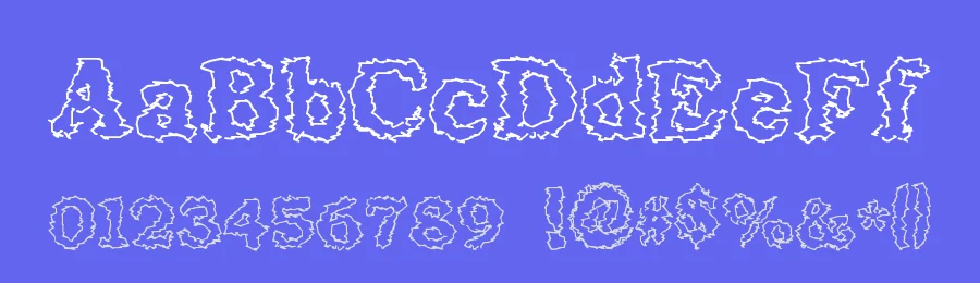 Seismacrap by Tioem — Decorative Font — thumbnail 3