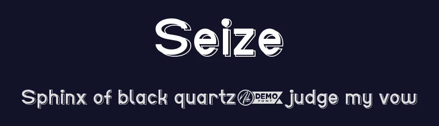 Seize by NihStudio — Sans Serif Font — thumbnail 2