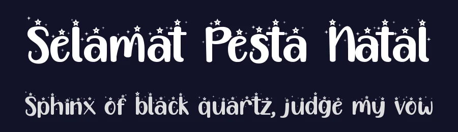Selamat Pesta Natal by PutraCetol Studio — Decorative Font — thumbnail 2