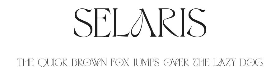 Selaris by Zeenesia Studio — Serif Font