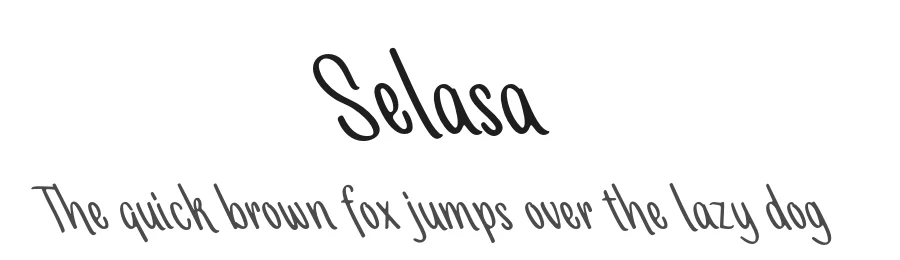 Selasa by Locomotype — Script Handwritten Font