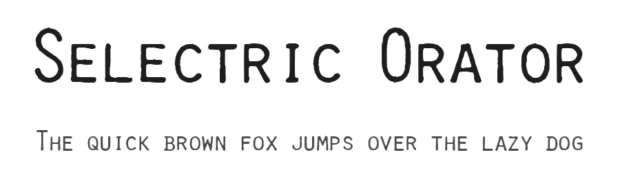Selectric Orator