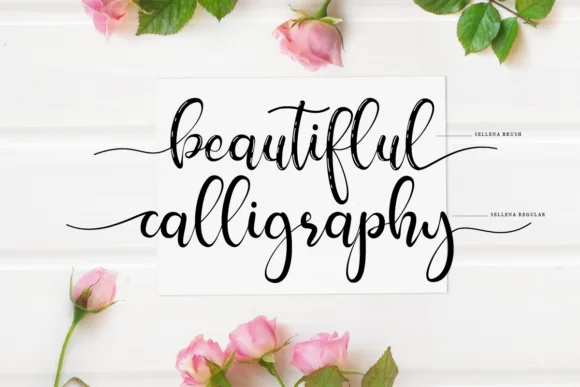 Sellena Font by Muksal Creative — Script Handwritten Font — thumbnail 2