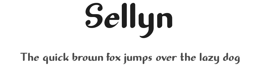 Sellyn by Greentrik6789 — Decorative Font