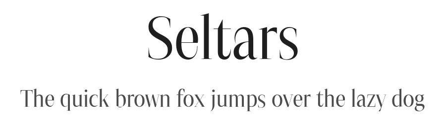 Seltars