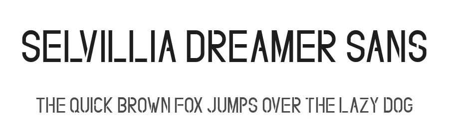 Selvillia Dreamer Sans by Edric Studio — Decorative Font