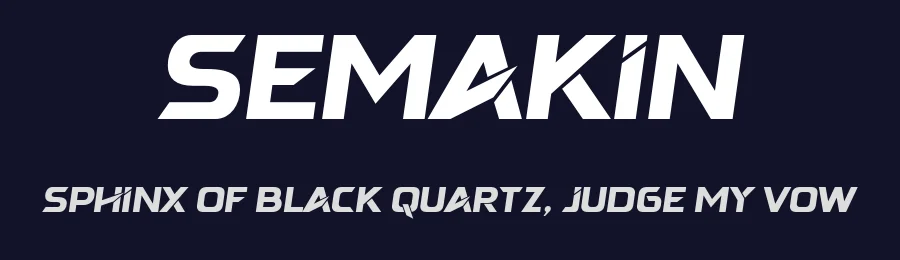Semakin by Faqih Fawaji — Display Font — thumbnail 2
