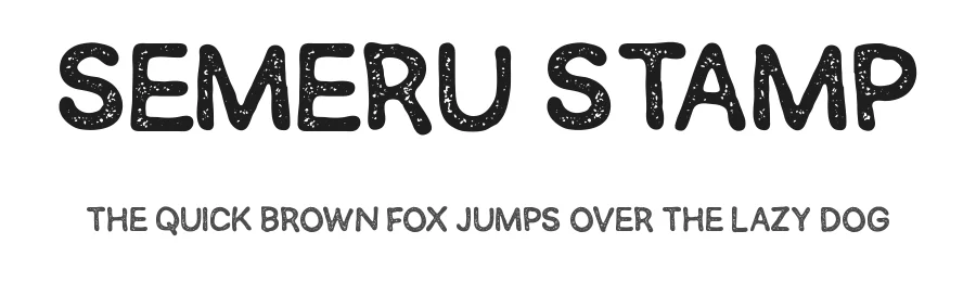 Semeru Stamp by Wellscript Studio — Decorative Font