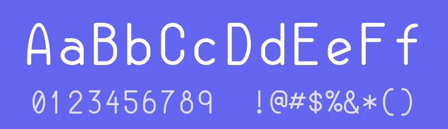 Semi Coder by Walter E Stewart — Sans Serif Font — thumbnail 3