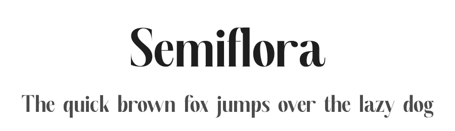 Semiflora
