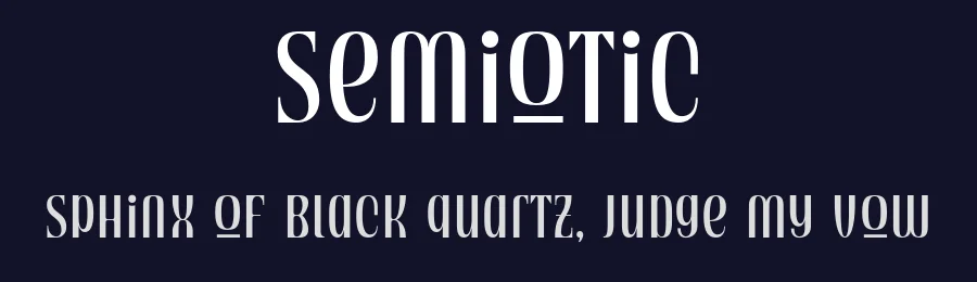 Semiotic by Letterhend Studio — Sans Serif Font — thumbnail 2