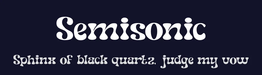 Semisonic by PutraCetol Studio — Decorative Font — thumbnail 2