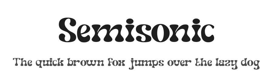 Semisonic by PutraCetol Studio — Decorative Font