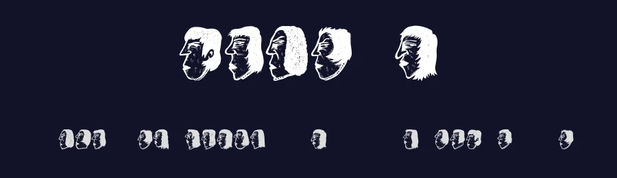 Senhoras by Vladimir Nikolic — Dingbats Font — thumbnail 2