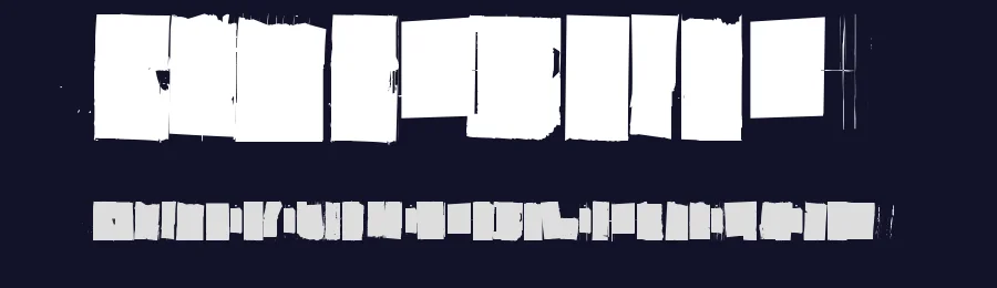 Sensuroitu by Juha Korhonen — Dingbats Font — thumbnail 2