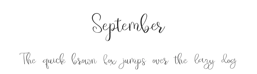 September
