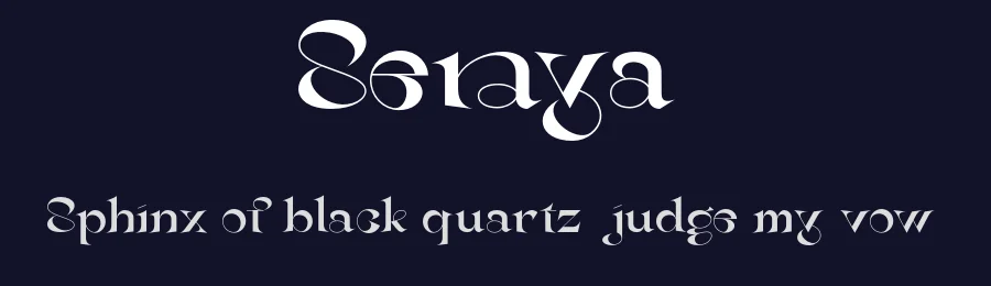 Seraya by Dharmas Foundry — Sans Serif Font — thumbnail 2