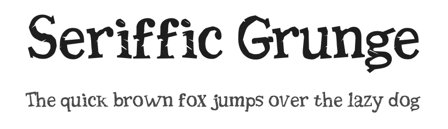 Seriffic Grunge