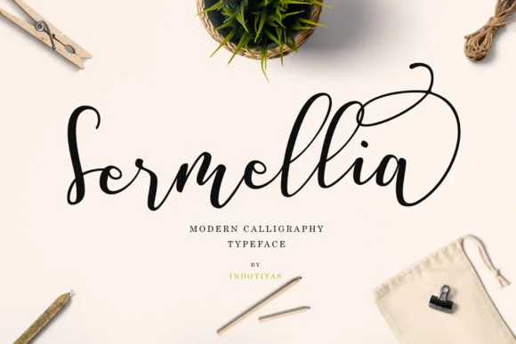 Sermellia Font by indotitas — Serif Font