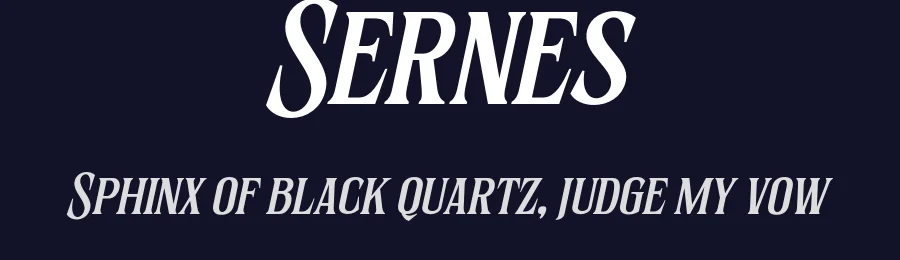 Sernes by Graptail Type Studio — Serif Font — thumbnail 2