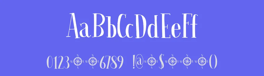 Seven Seas by Hanoded — Decorative Font — thumbnail 3