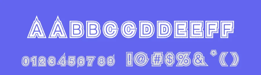 Seven Sisters by Woodcutter — Decorative Font — thumbnail 3