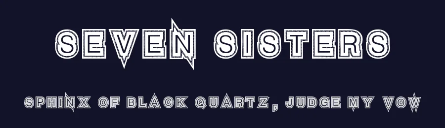 Seven Sisters by Woodcutter — Decorative Font — thumbnail 2