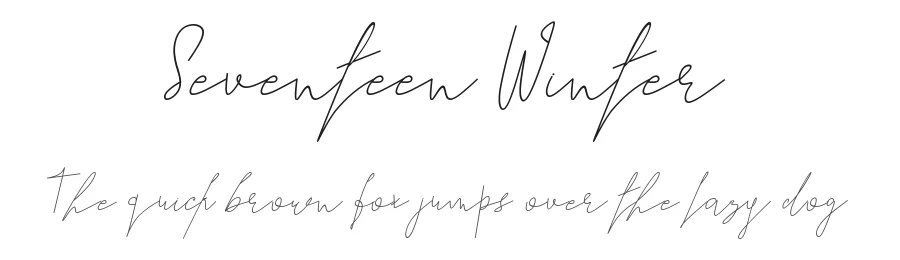 Seventeen Winter