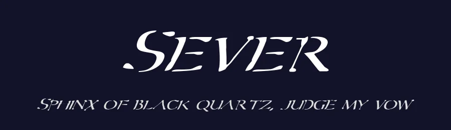 Sever by Iconian Fonts — Decorative Font — thumbnail 2