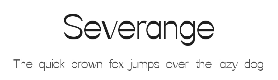 Severange by UI Creative — Sans Serif Font