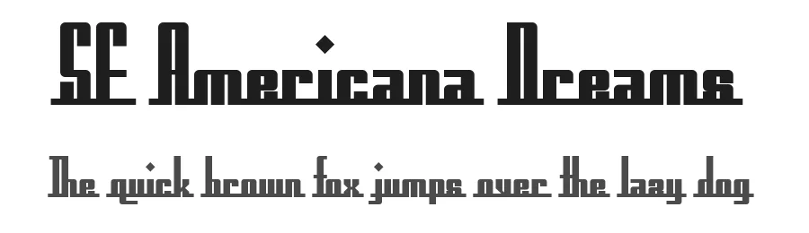 SF Americana Dreams