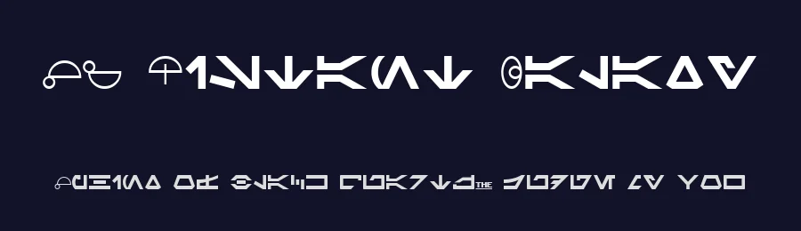 SF Distant Galaxy by ShyFonts — Display Font — thumbnail 2