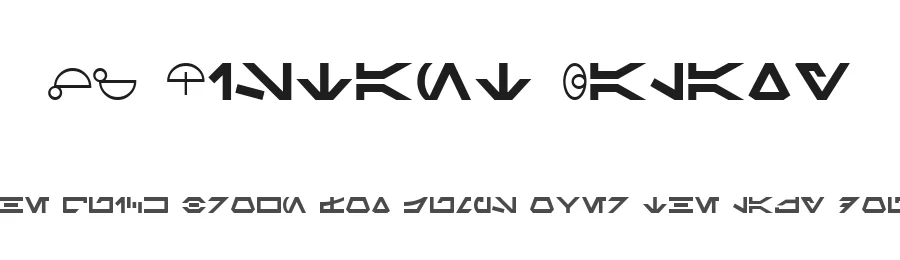 SF Distant Galaxy by ShyFonts — Display Font